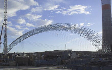 敦煌大型网架结构